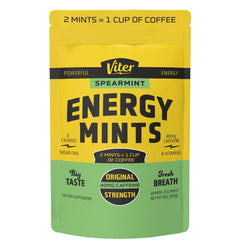 Viter Energy empaque frontal mostrando bolsa grande y beneficios