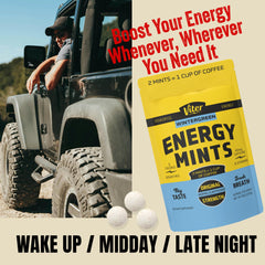Viter Energy mints en mano listos para consumir, portabilidad inmediata