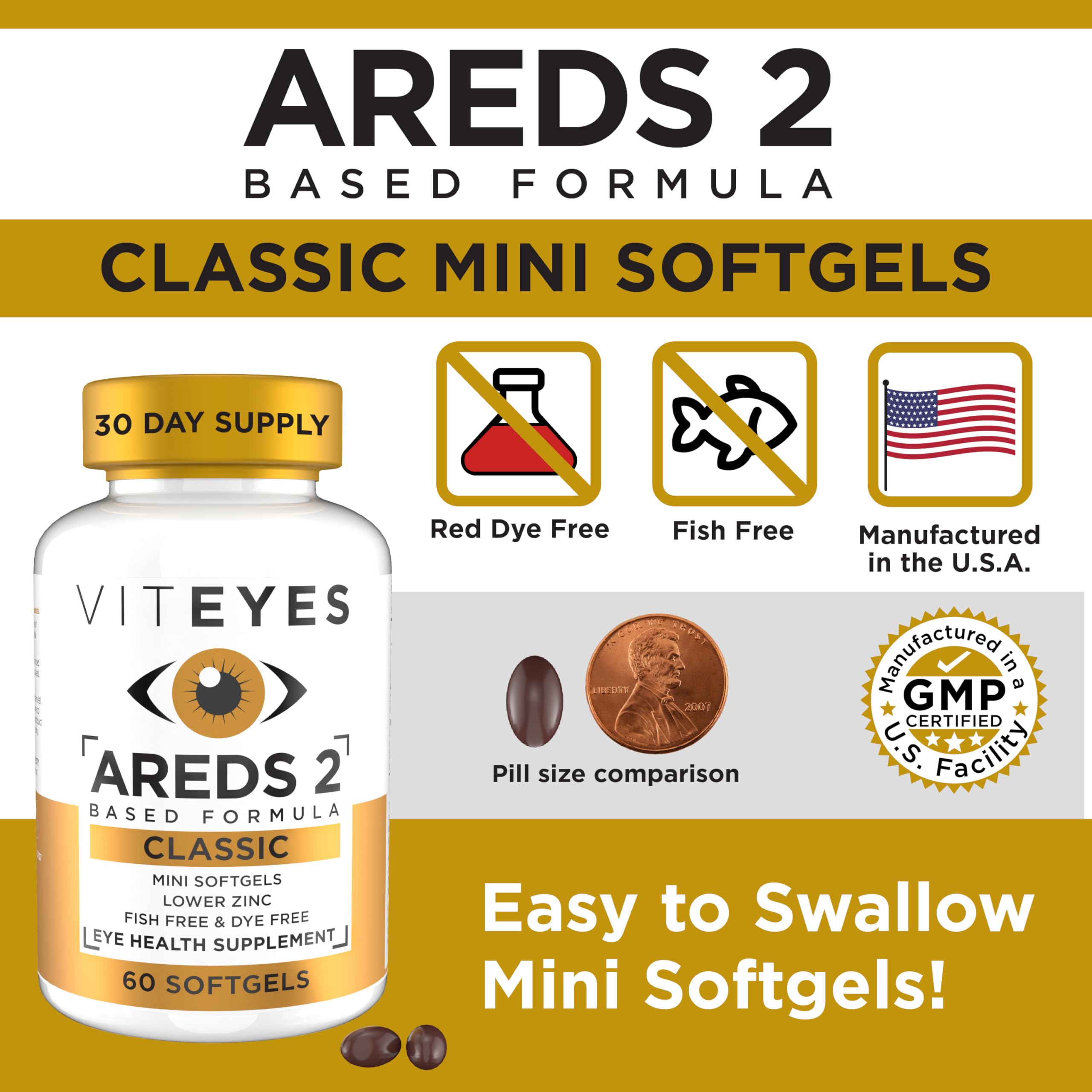 Viteyes botella abierta con cápsulas para visualizar contenido mensual