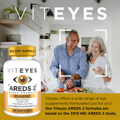 Viteyes cápsula blanda detalle de textura para fácil deglución