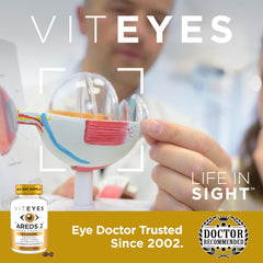 Viteyes etiqueta con lista de ingredientes para transparencia y confianza