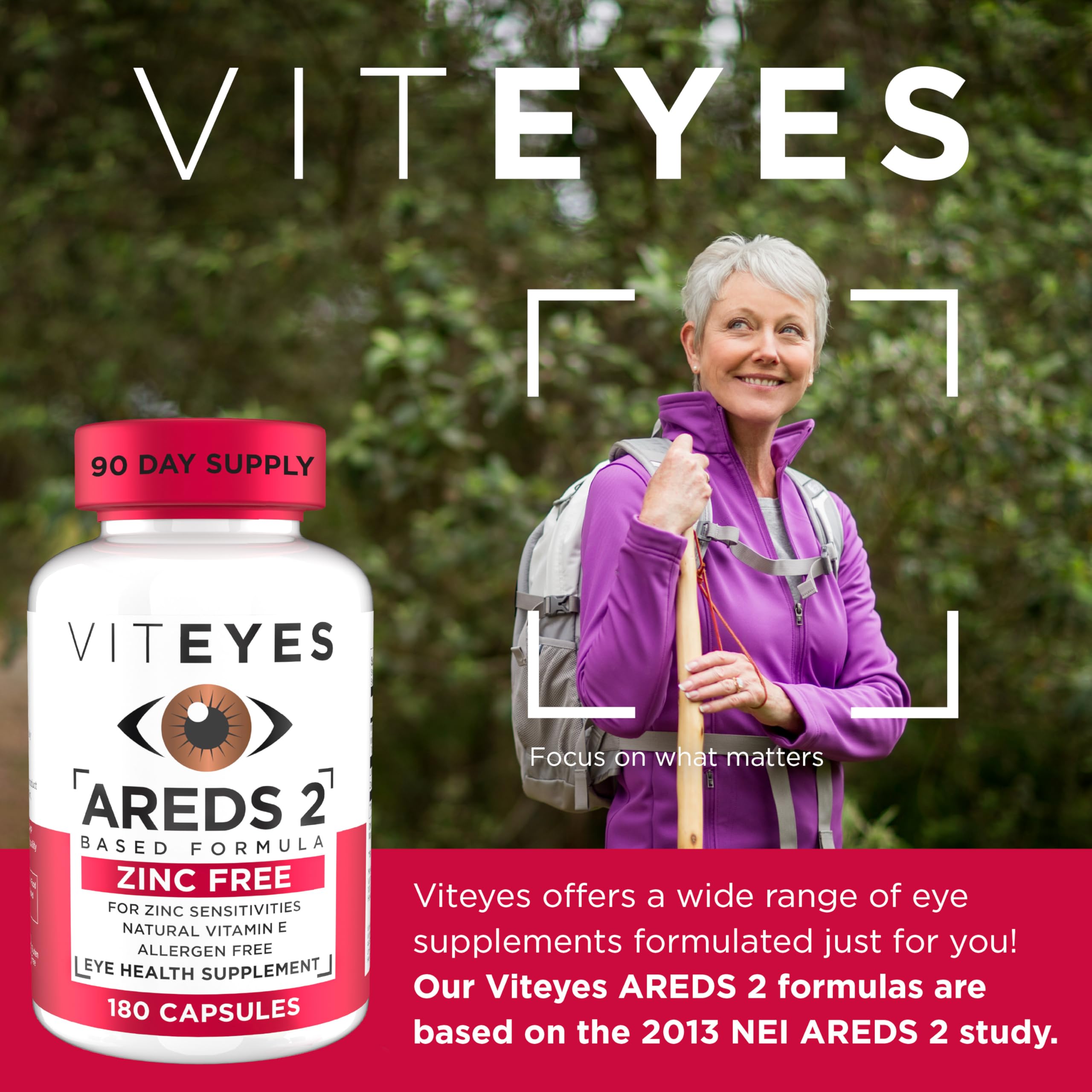 Viteyes detalle de cápsulas para apreciar tamaño y textura, fácil de tragar