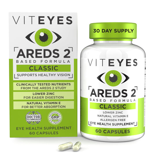 Viteyes frasco delantero mostrando etiqueta y beneficios principales