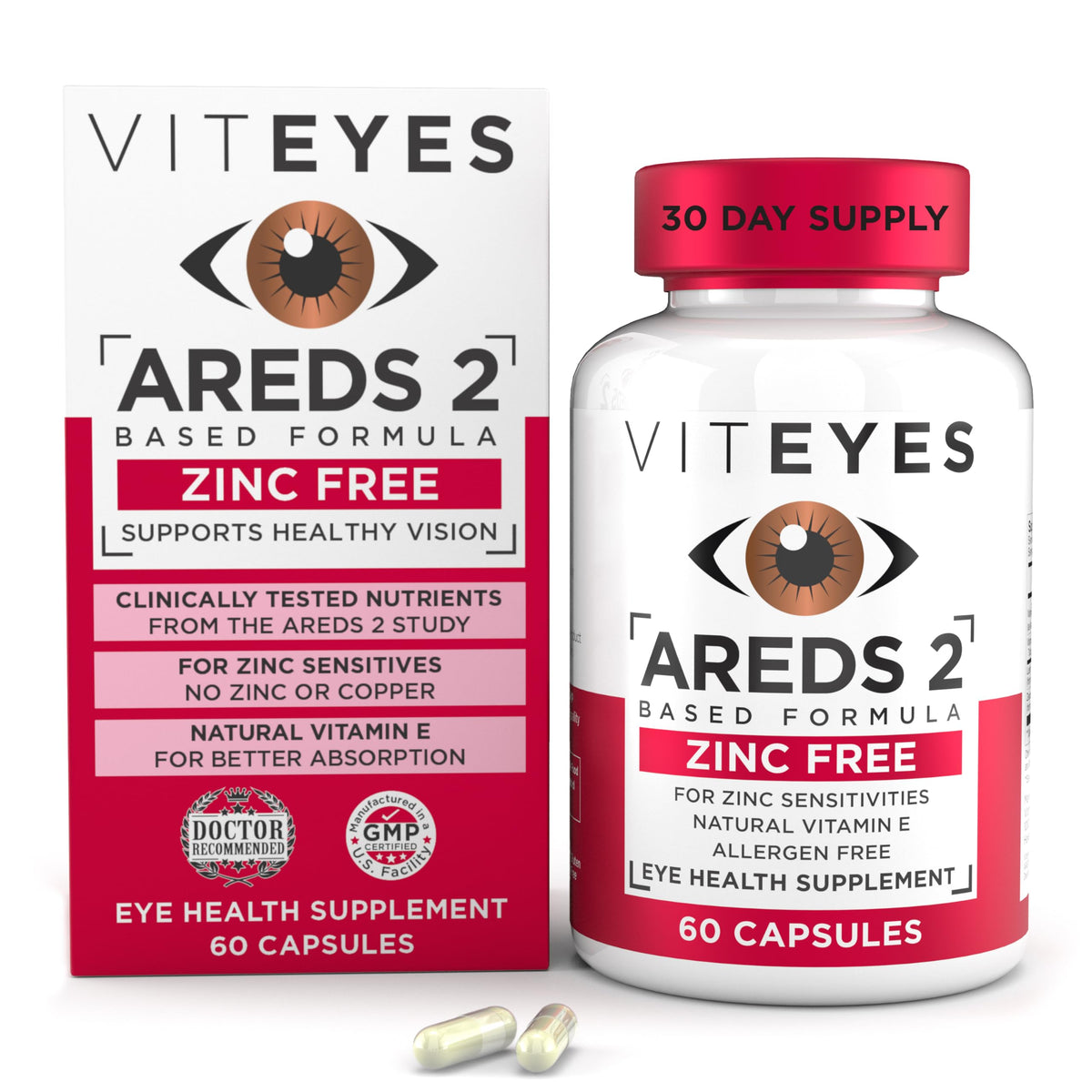 Viteyes frente del envase 60ct muestra dosis mensual y confianza
