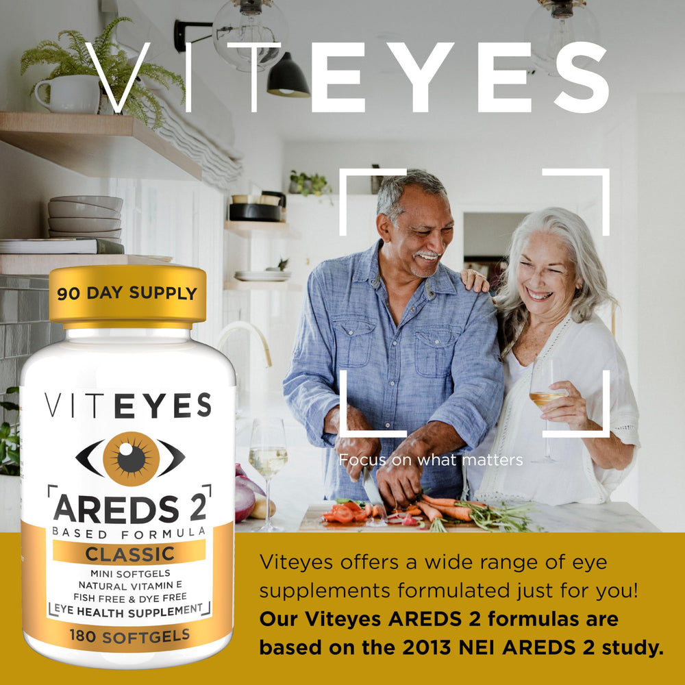 Viteyes close-up de softgel para apreciar textura y pureza