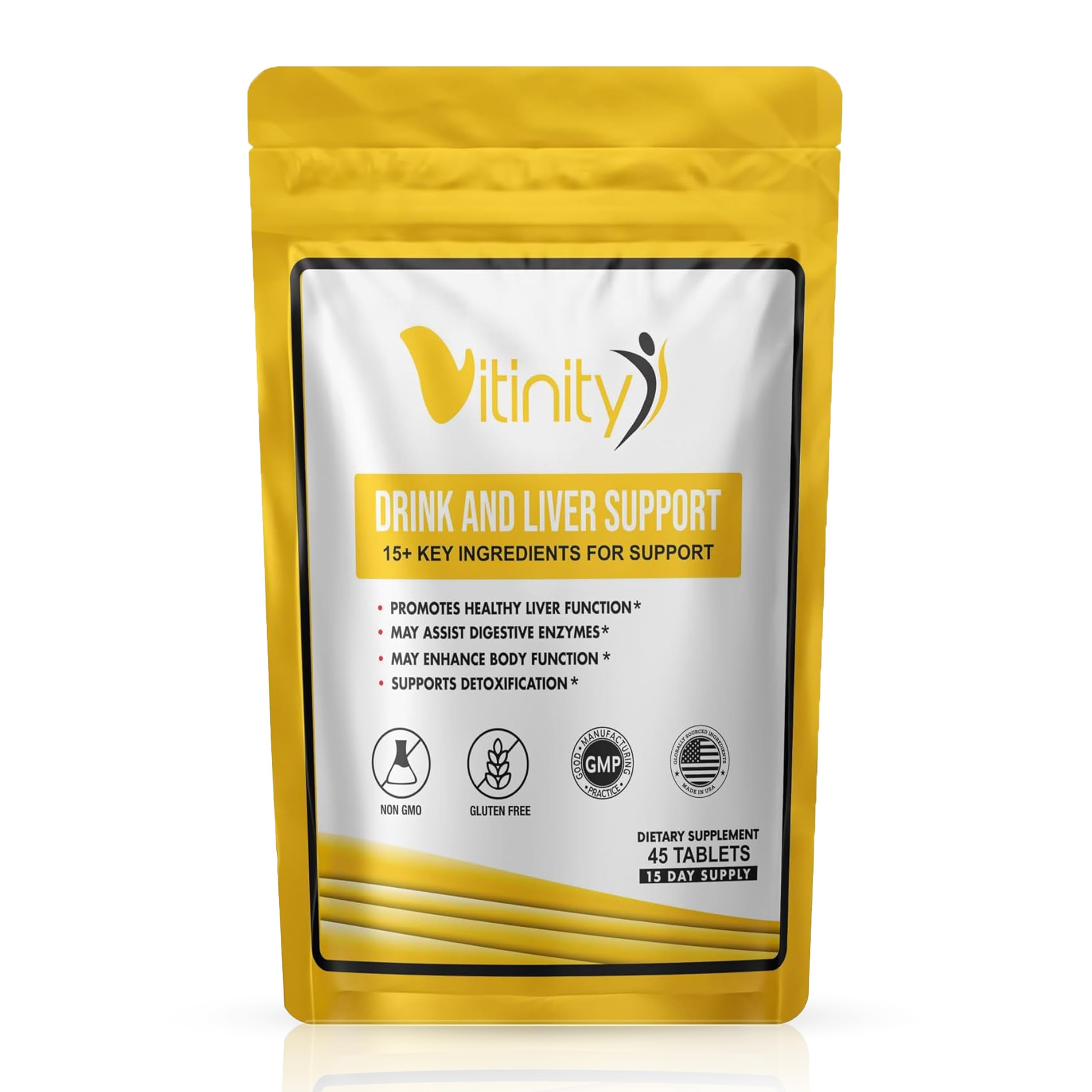 VITINITY frente del empaque mostrando producto y propósito claro