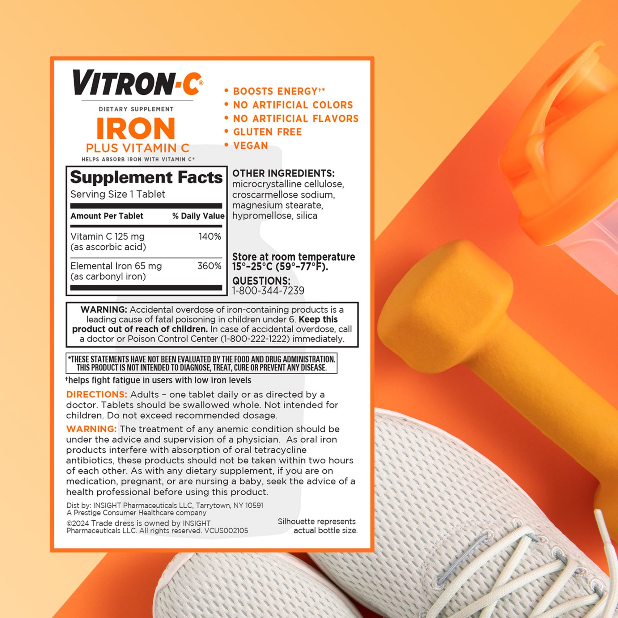 Vitron-C en escena de estilo de vida activo y energía cotidiana