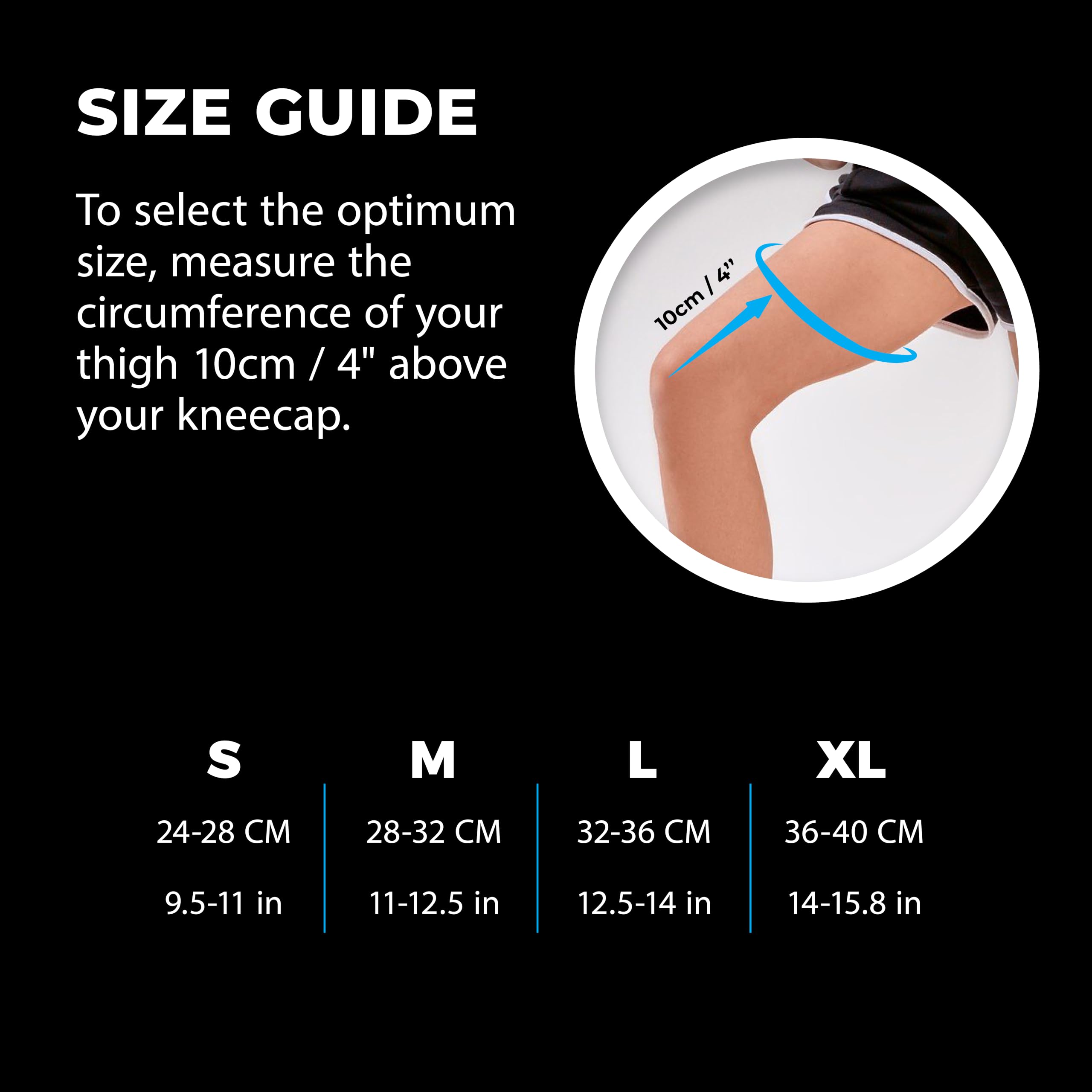 VITTO primer plano del tejido transpirable que mantiene la rodilla fresca