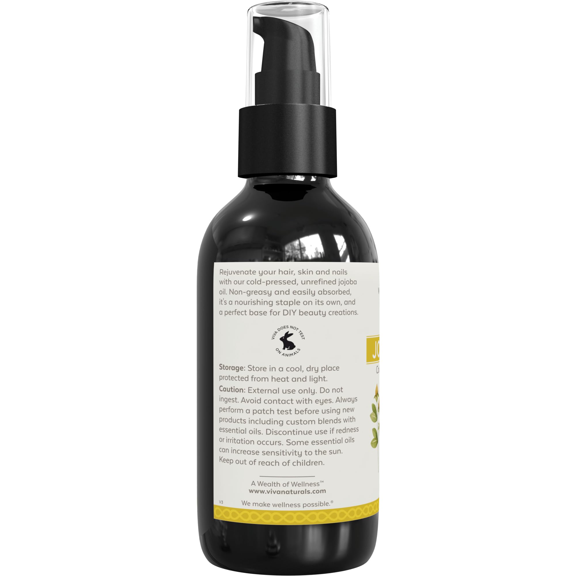 Viva Naturals aceite de jojoba como base DIY mezcla personalizada