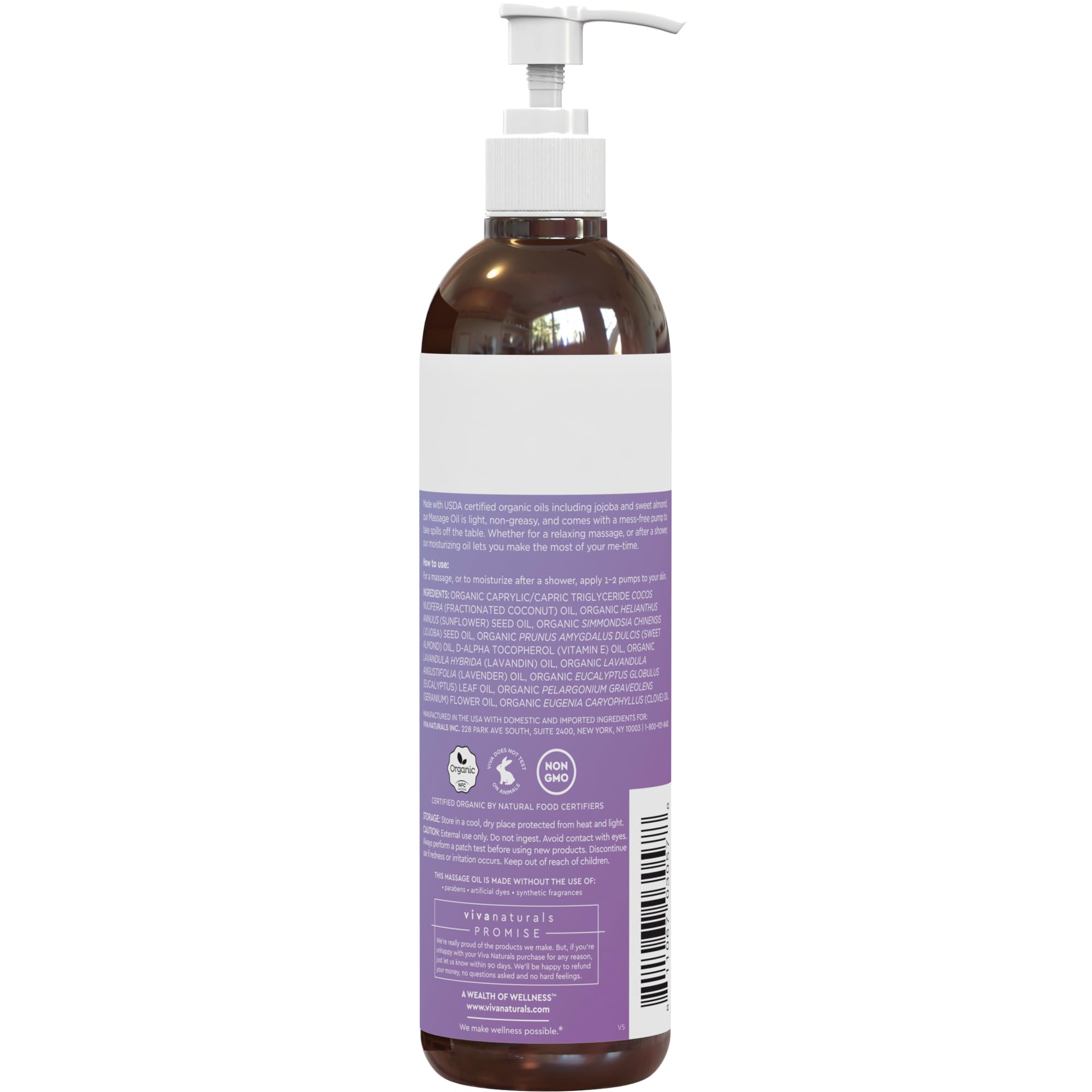 Viva Naturals producto en ambiente con velas que crea atmósfera calmante