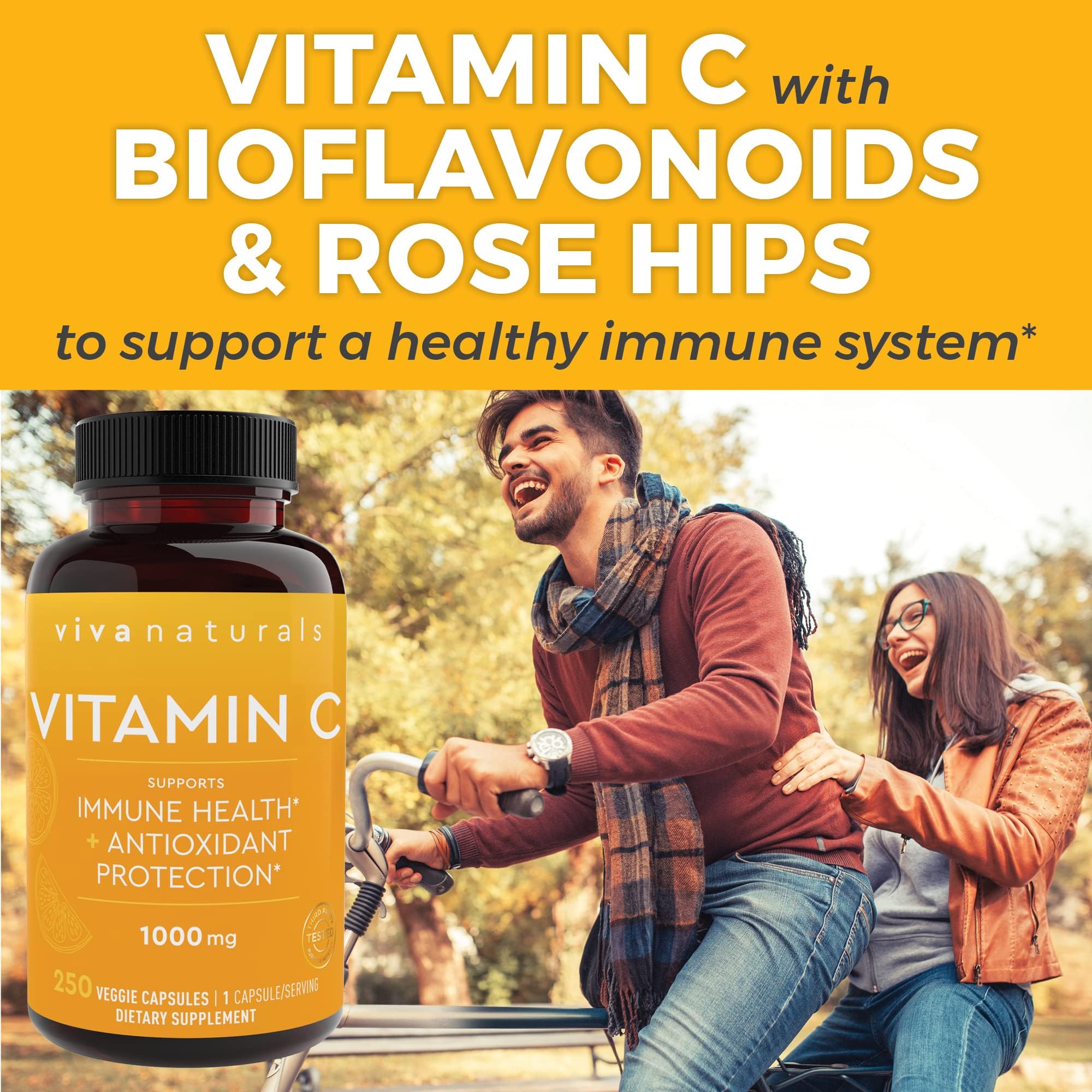 Viva Naturals cápsula en mano para comparar tamaño y conveniencia