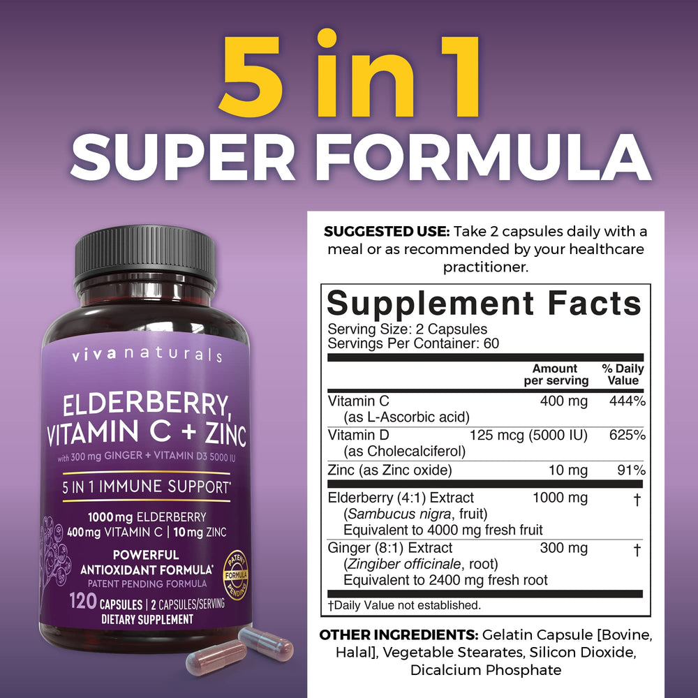 Viva Naturals cápsulas en mano para dosificación fácil