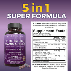 Viva Naturals cápsulas en mano para dosificación fácil