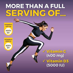 Viva Naturals etiqueta nutricional destacando ingredientes clave