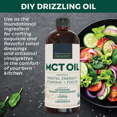 Aderezo casero con Viva Naturals MCT Oil, demuestra uso en recetas saludables