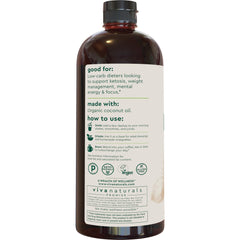 Escena de desayuno con Viva Naturals MCT Oil en cocina, apoya rutina diaria