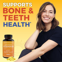 Viva Naturals persona tomando la cápsula con agua para uso diario sencillo