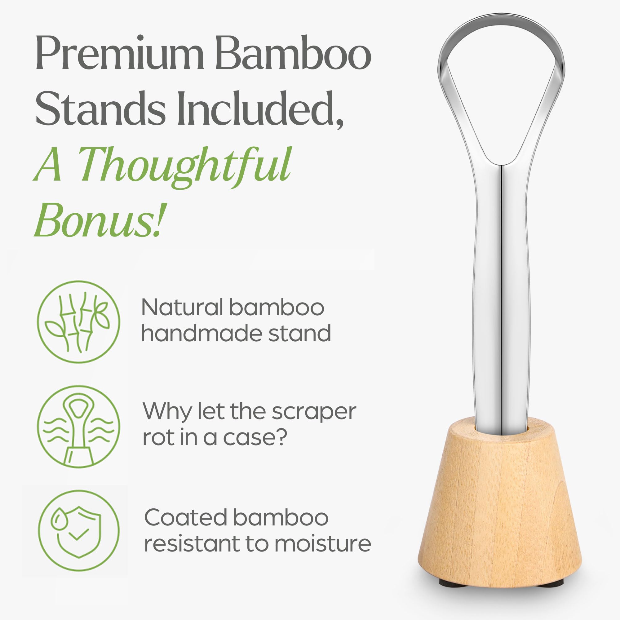 VIVAGO primer plano del mango ergonómico para agarre cómodo