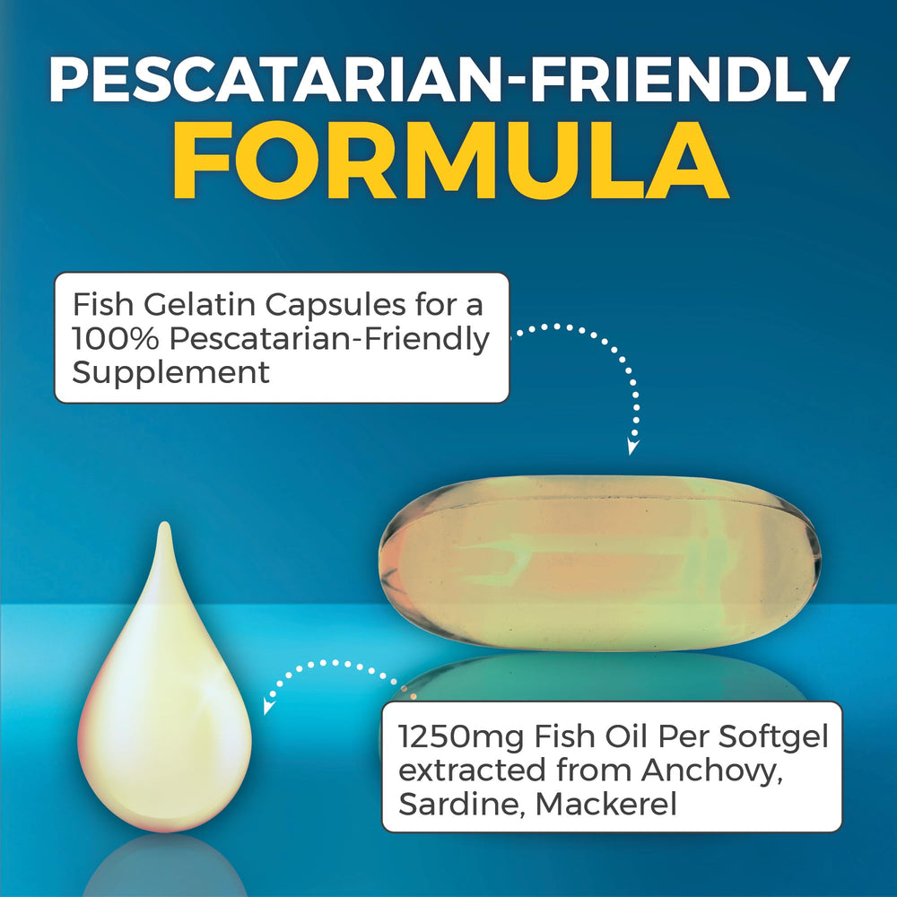 Viva Naturals re-esterified triglyceride form close-up focusing on absorption.