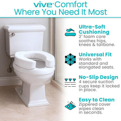 Persona usando el asiento Vive, comodidad visible al sentarse