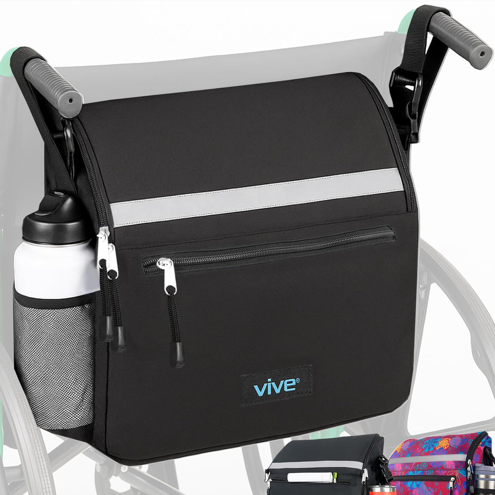 Vive bolsa frontal empaquetada mostrando organización y acceso rápido