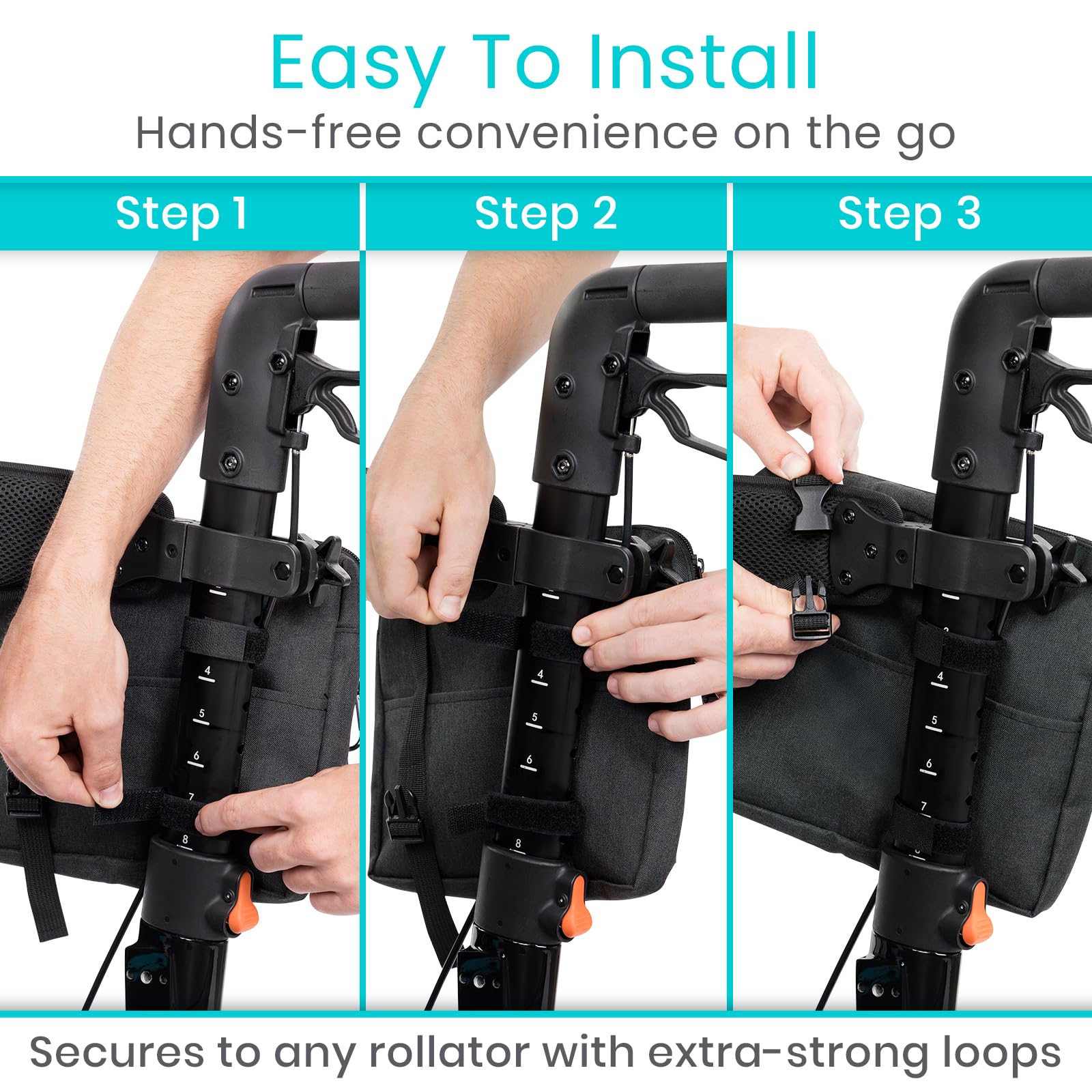 Vive bolsillo trasero oculto con cremallera, guarda objetos valiosos