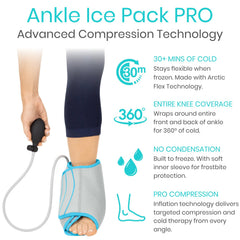 Vive primer plano del gel Arctic Flex que conserva frío y flexibilidad