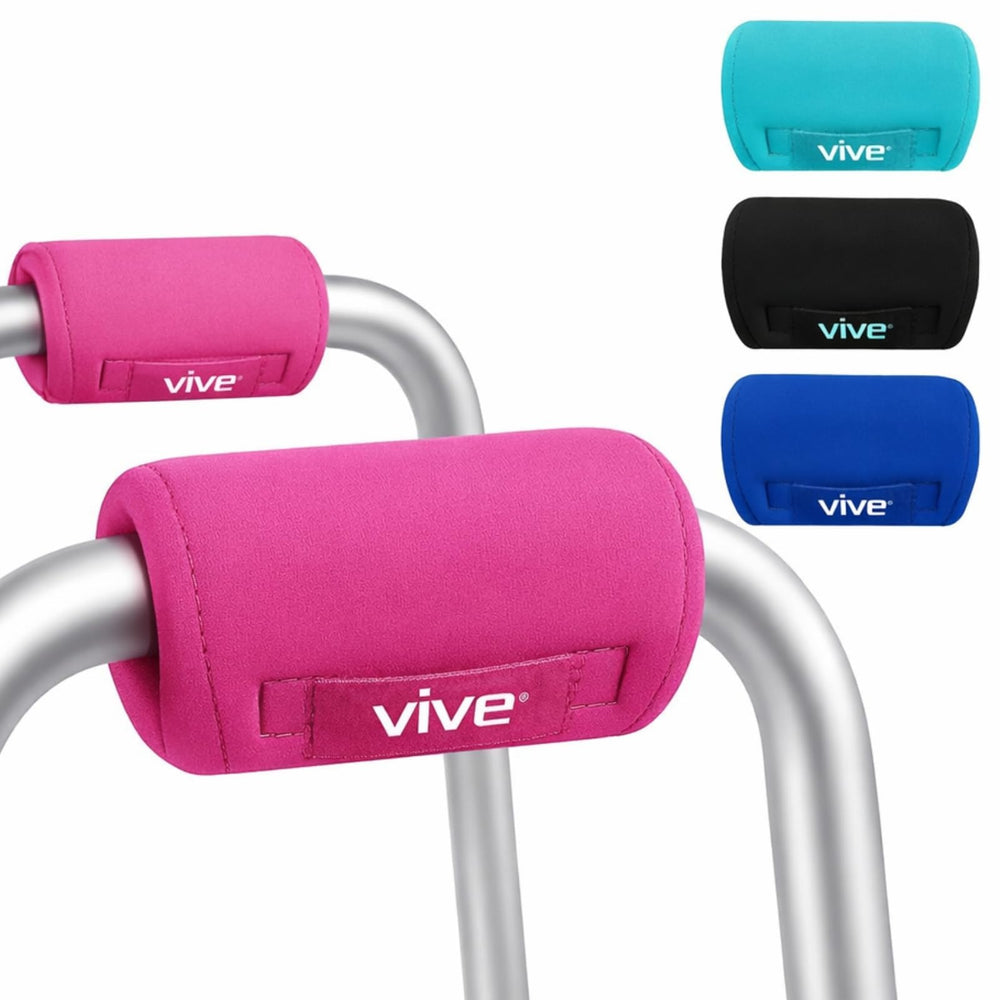 Vive empuñadura frontal mostrando acolchado cómodo y sujeción segura