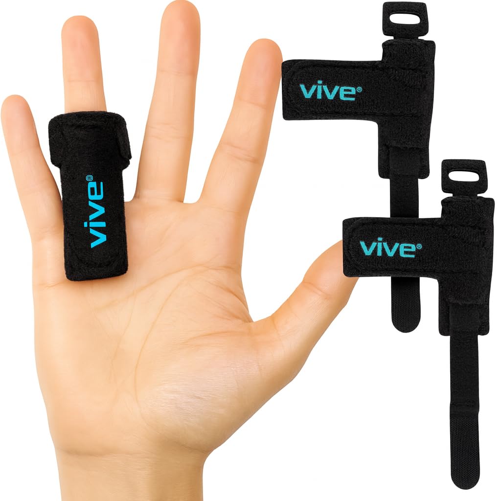 Vive empaquetado frontal mostrando férula compacta y lista para usar, comodidad inmediata