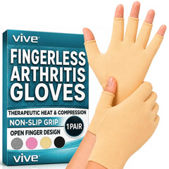 Vive guantes frontal mostrando ajuste y soporte para comodidad diaria