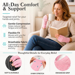 Vive guantes en entorno doméstico preparando comida con dedos libres
