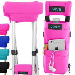 Vive kit frontal rosa mostrando todas las piezas y comodidad