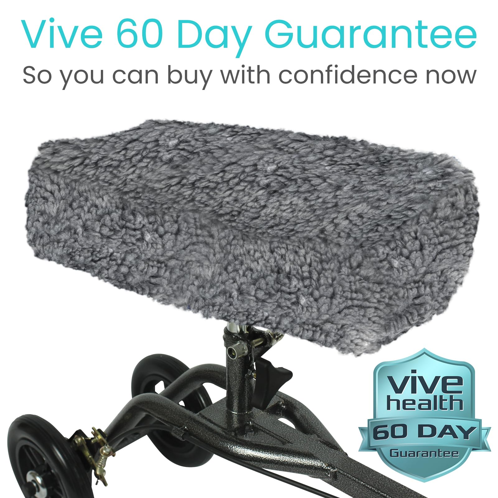 Vive Mobility funda en lavadora mostrando facilidad de limpieza