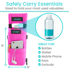 Vive muletas con accesorios instalados reduciendo presión y rozaduras