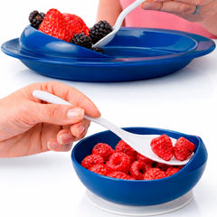 Vive plato frontal mostrando borde elevado y mayor control