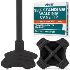 Vive punta cuádruple frontal mostrando la base estable y acceso fácil