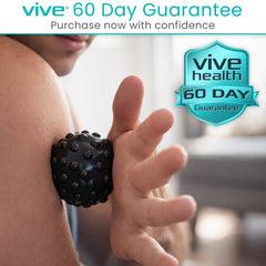 Vive set dentro de mochila demostrando practicidad para viajes