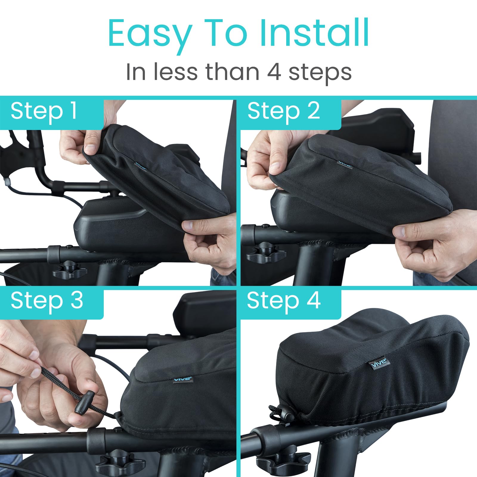 Vive tapones con funda removida para lavado comodidad higiénica