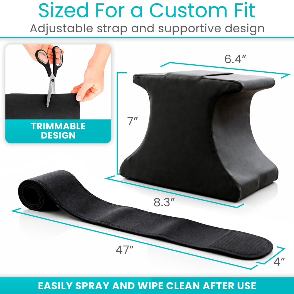 Vive almohada guardada en maleta ideal para viajes y comodidad