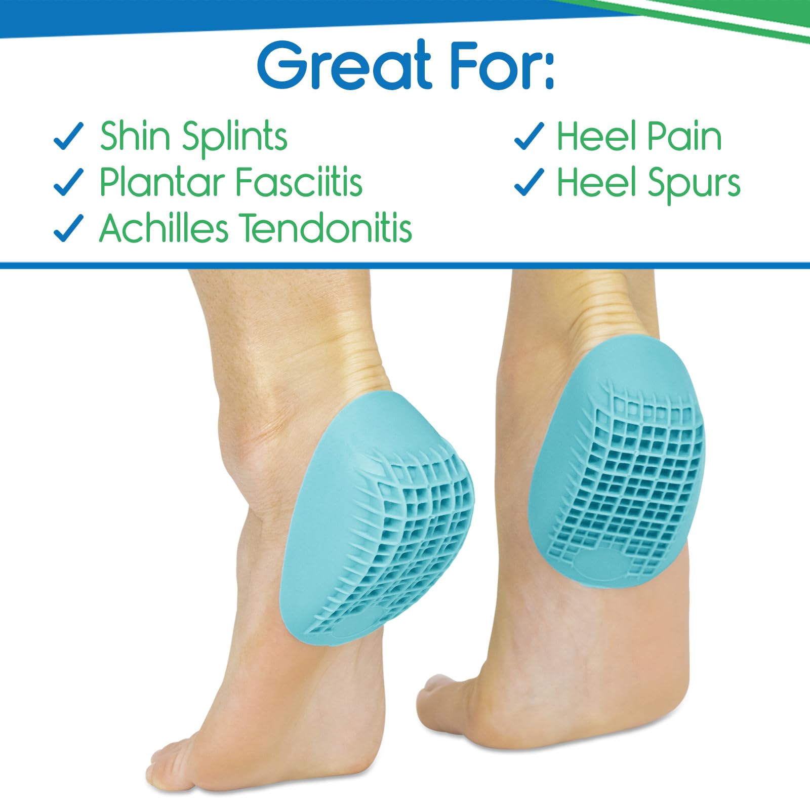 VIVEsole inserto colocado en zapato demostrando soporte y confort