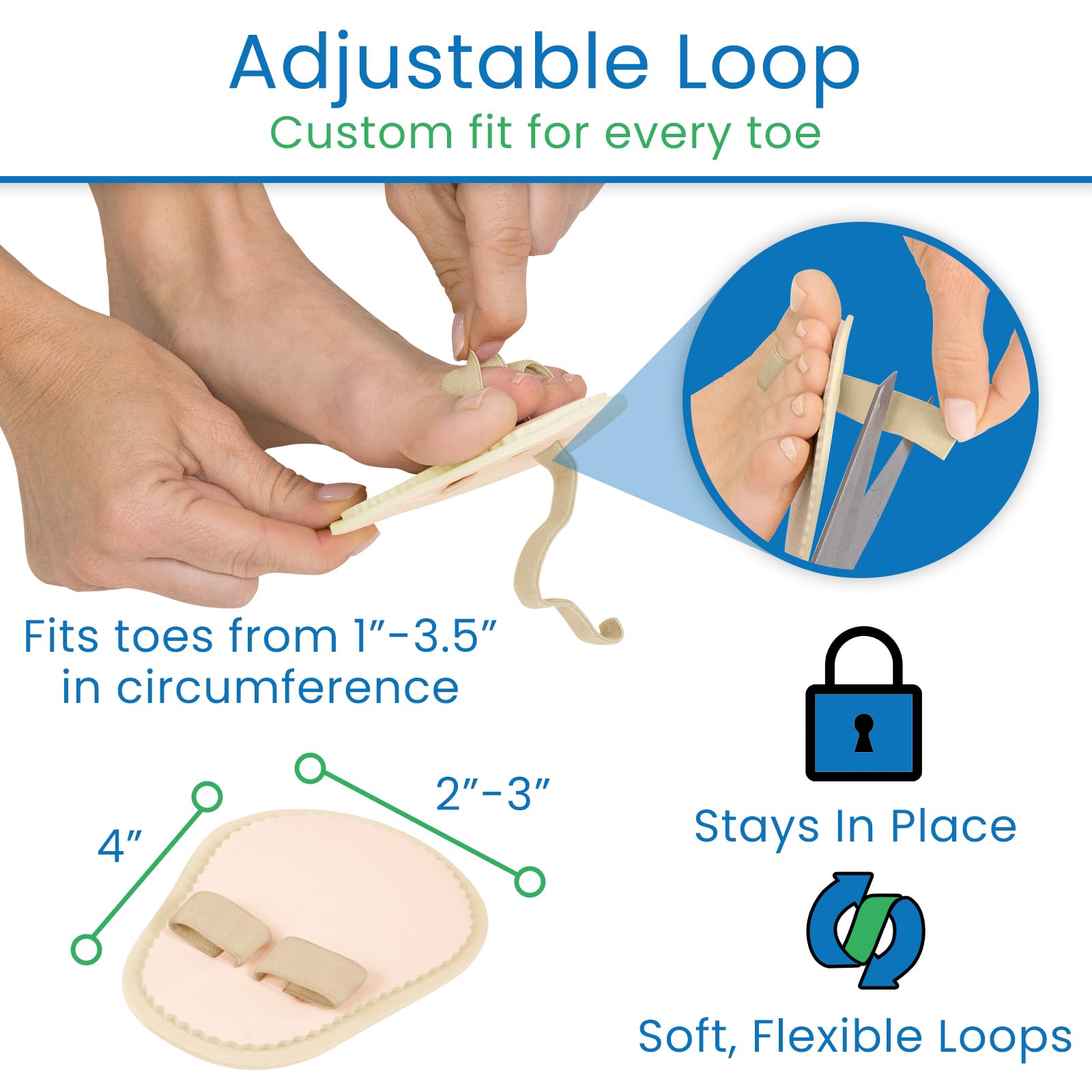 VIVEsole dentro de un zapato deportivo mostrando discreción y confort