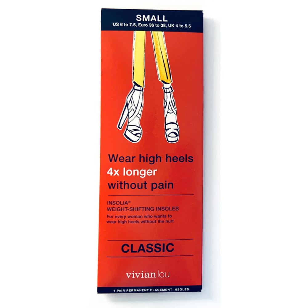 Vivian Lou vista frontal de la plantilla transparente, comodidad invisible