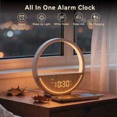 Vivilumens detalle del tubo de luz que simula amanecer y calma