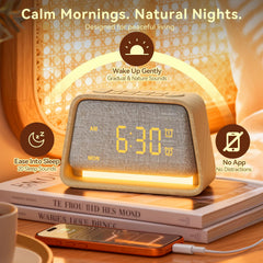 vivilumens mostrando dos alarmas activas, ideal para parejas