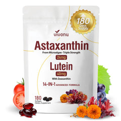 VivoNu frontal del envase mostrando fórmula completa y beneficio antioxidante