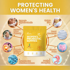 Gomitas VivoNu flora vaginal equilibrada con probióticos y pH.