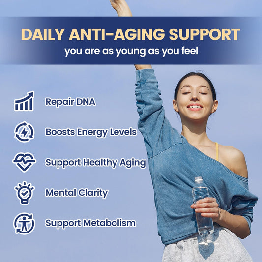 Envase de VivoNu NAD Líquido 1500 mg para almacenamiento práctico.