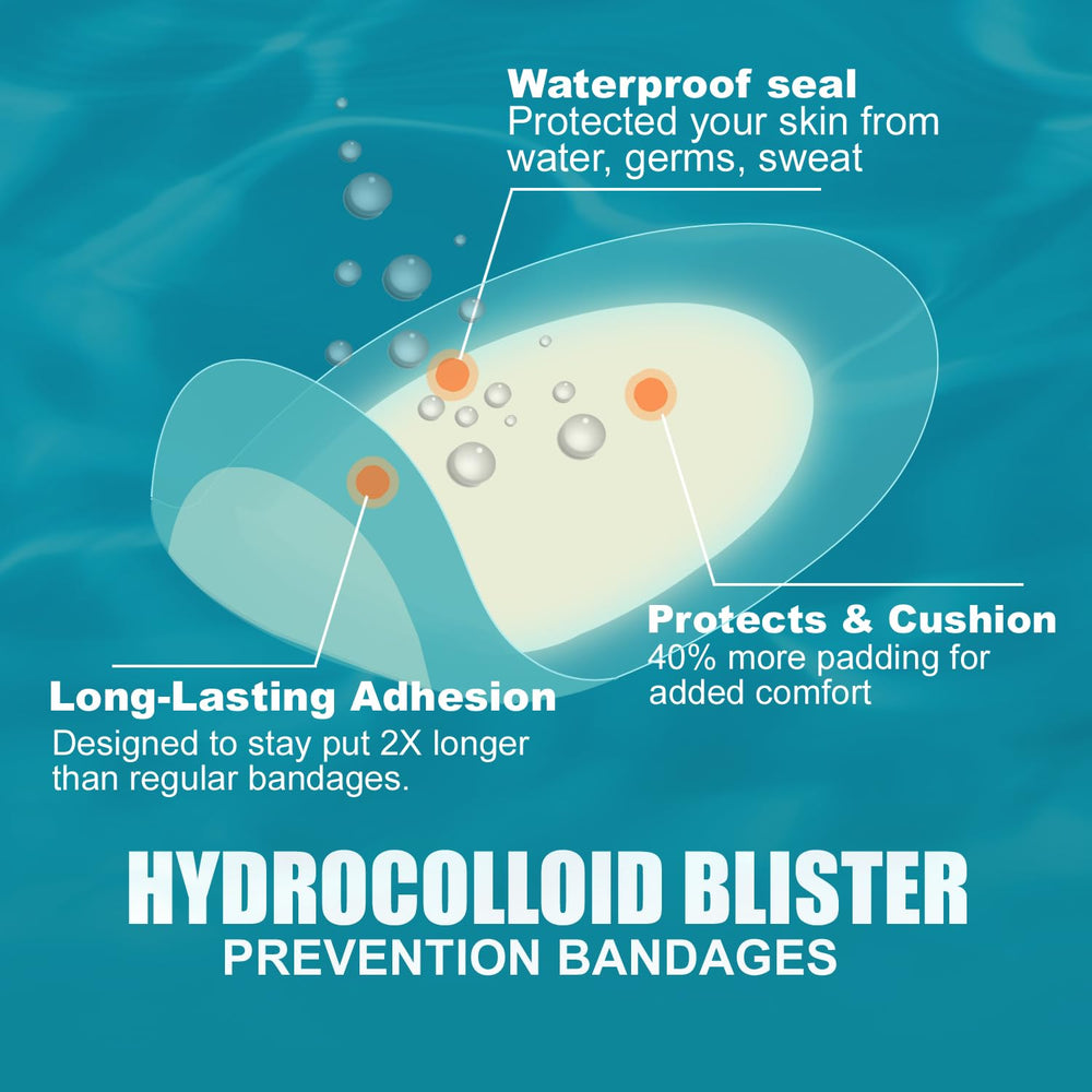 Viybtue primer plano del núcleo hidrocoloide y confort acolchado