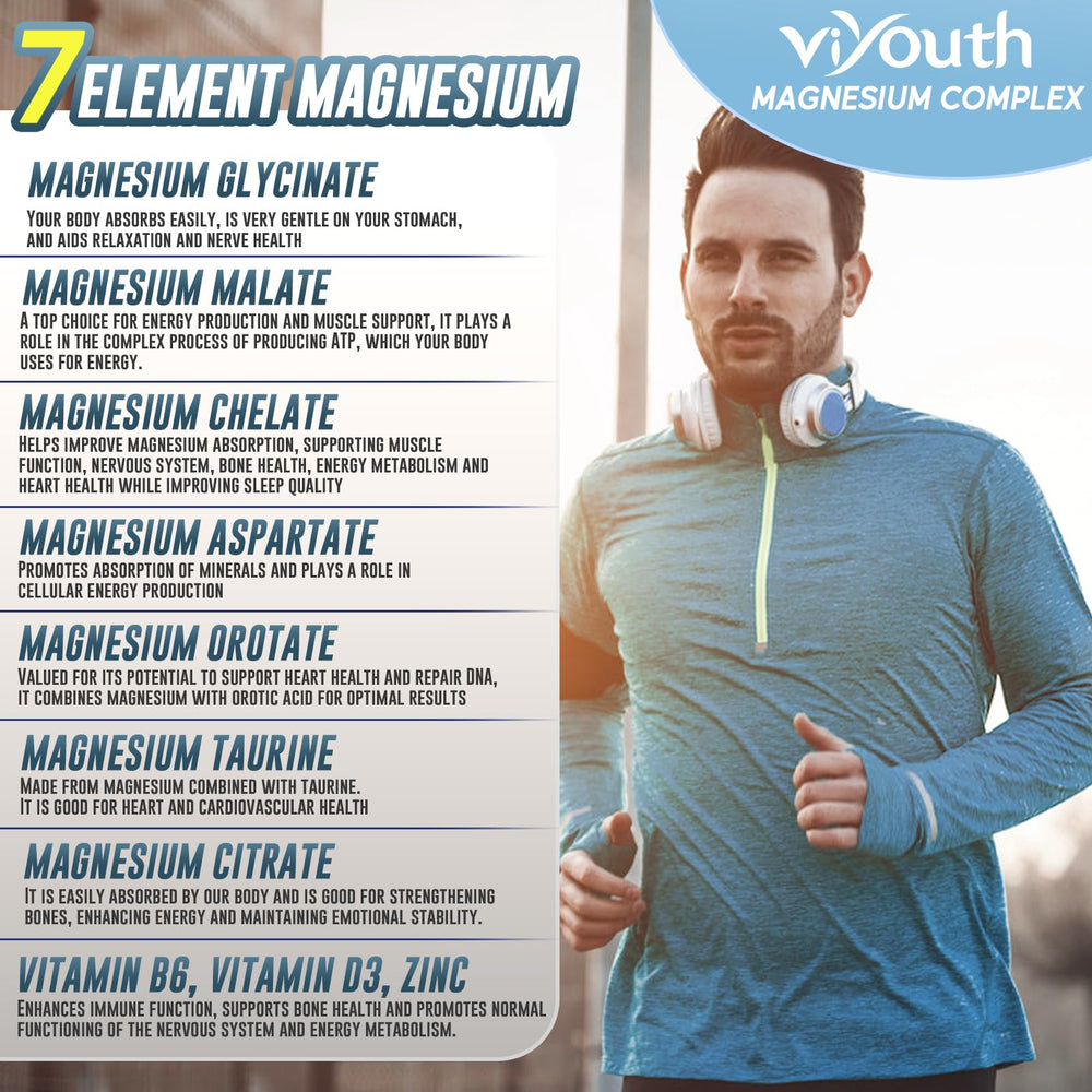 VIYOUTH etiqueta nutricional legible que muestra ingredientes clave