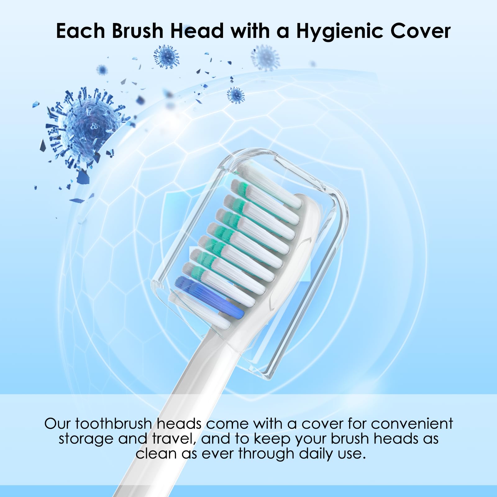 Voguish cabezal acoplado a mango Philips Sonicare para compatibilidad comprobada